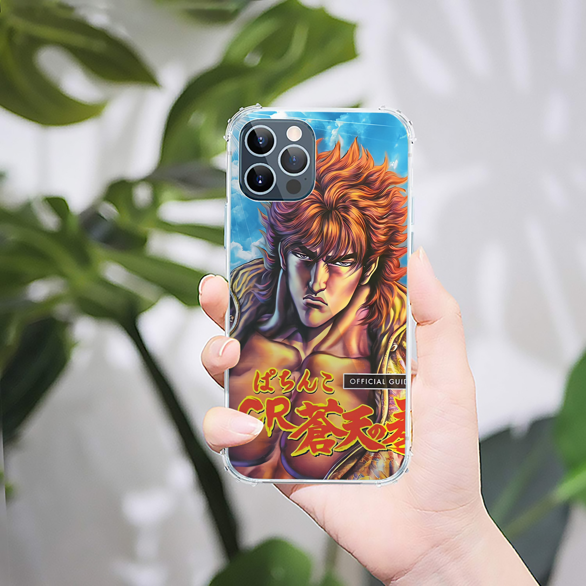 （画像用） 北斗の拳 Fist of the North Star 【iPhone 12シリーズ対応】透明スマホケース（クリアソフトケース）